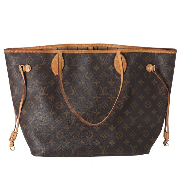 Louis Vuitton Neverfull MM Monogram Tote Bag M40156 Canvas - Picture 1 of 9